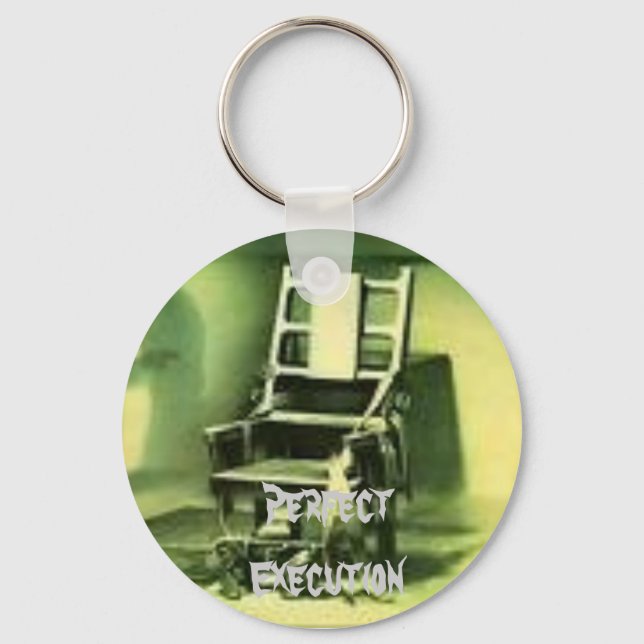 electric flesh, Perfect Execution keychain (Front)