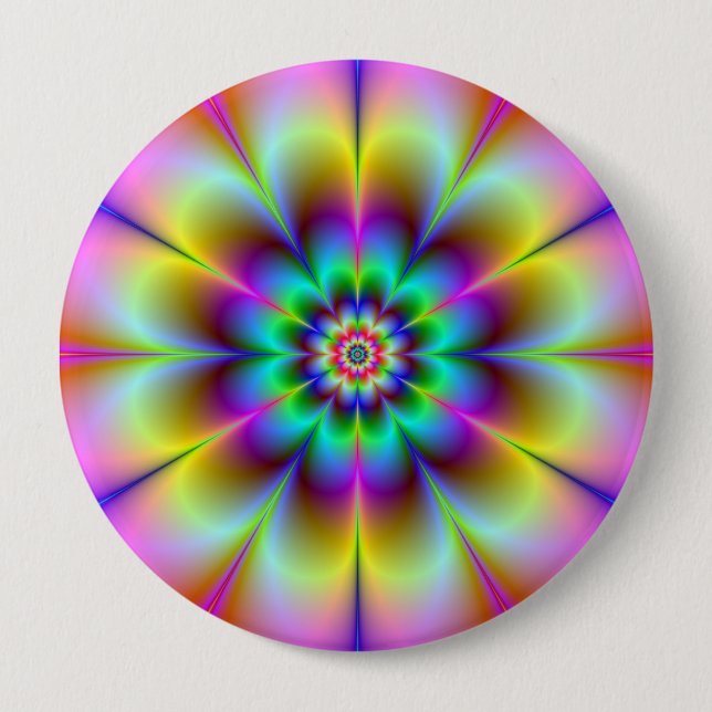 Electric Flower Button (Front)