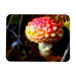 Electric Fly Agaric Fridge Magnet (Amanita)