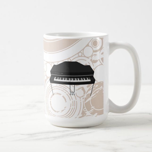 Electric Grand Piano: 3D Model: Coffee Mug (Right)