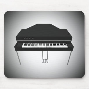 Electric Grand Piano: 3D Model: Mousepad
