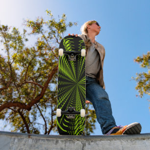 Electric Green - Customised Skateboard