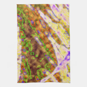 Electric Green Organic Tea Towel