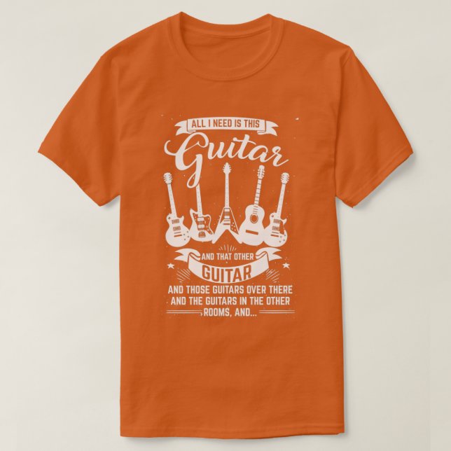 electric guitar 17 T-Shirt (Design Front)