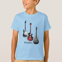 Electric Guitar Acoustic Guitar Personalised Name