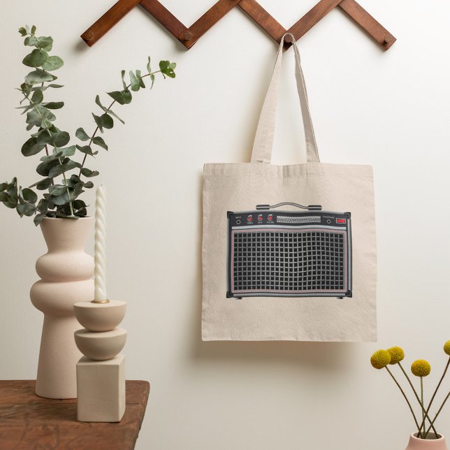 Electric Guitar Amplifier Tote Bag (Creator Uploaded)