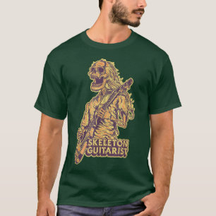 Electric Guitar Band Musician  EGuitar Skeleton Gu T-Shirt