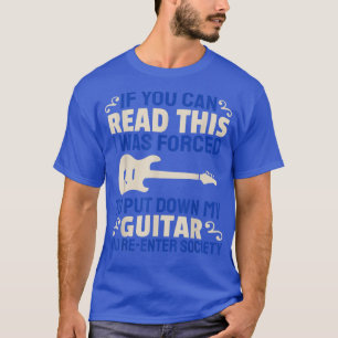 Electric Guitar Band MusicianEGuitar Rock Guitaris T-Shirt