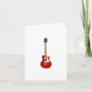 Electric Guitar Card