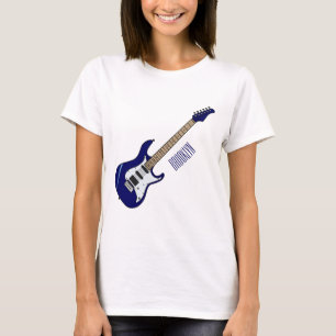 Electric guitar cartoon illustration T-Shirt