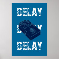Electric Guitar Delay Pedal
