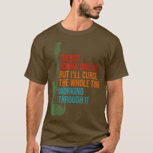Electric Guitar Design For Music Students For Guit T-Shirt