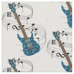 Electric Guitar Fabric