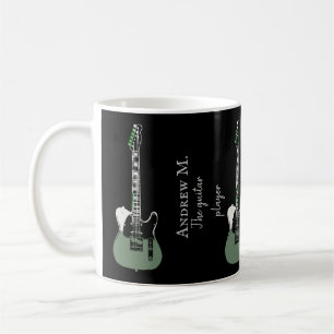 Electric-guitar / guitarist coffee mug