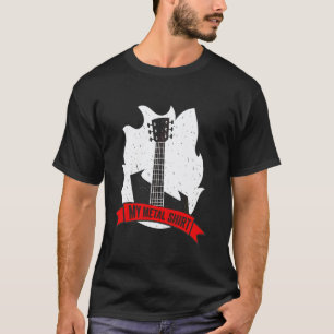 Electric Guitar Heavy Metal Music Festival Concert T-Shirt