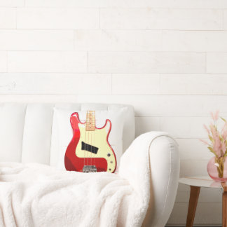 Electric Guitar in Red Cushion
