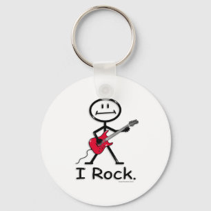Electric Guitar Key Ring