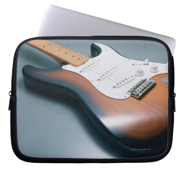 Electric Guitar Laptop Sleeve (Front)