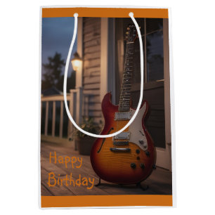 Electric Guitar Medium Gift Bag