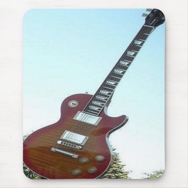 Electric Guitar Mouse Mat (Front)