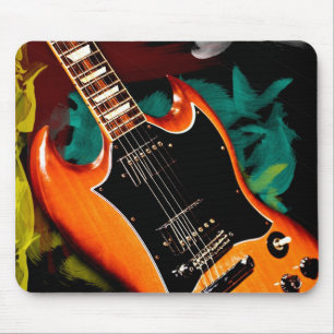 Electric Guitar Mouse Mat