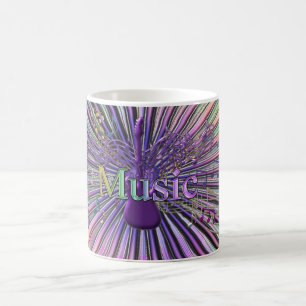 Electric Guitar Music Explosion Mug