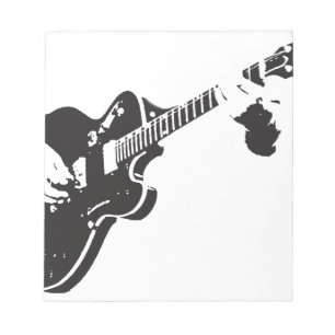 Electric Guitar Notepad