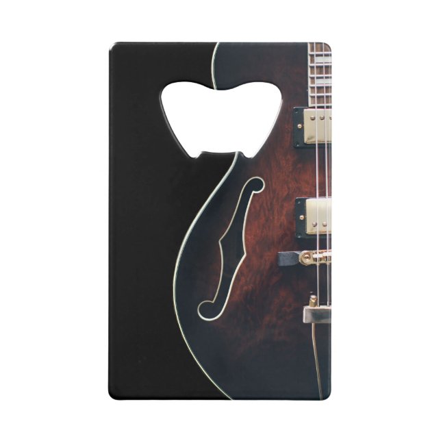 Electric Guitar On Black (Front)