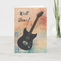 Electric Guitar Performance Congratulations
