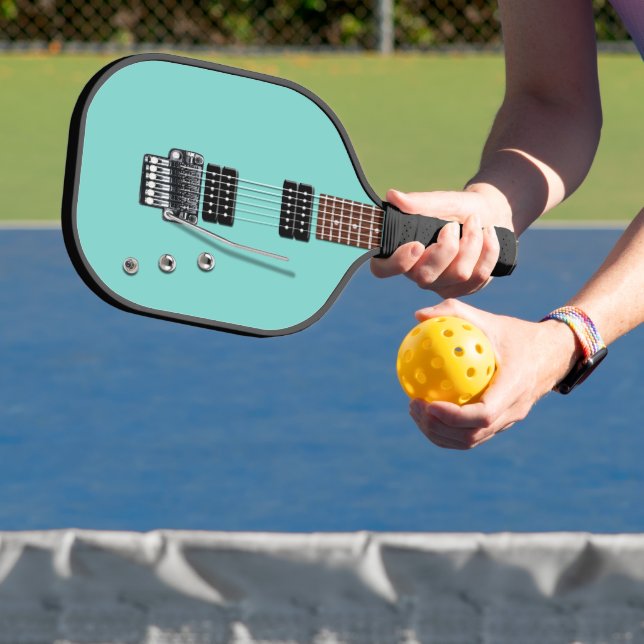 Electric Guitar Pickleball Paddle (Insitu)