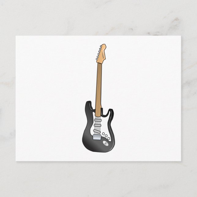 Electric Guitar Postcard (Front)
