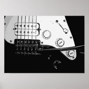 Electric Guitar Poster