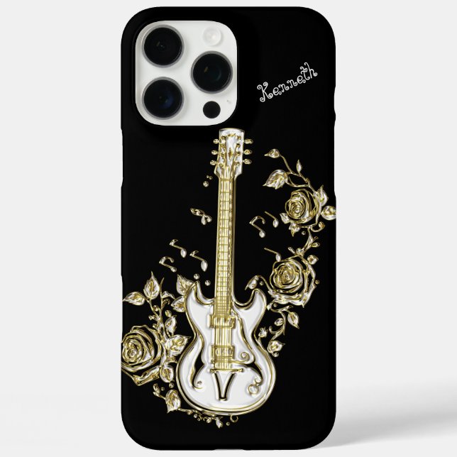 Electric Guitar Sparks Musical Vibes Case-Mate iPhone Case (Back)