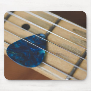 Electric Guitar Strings Mouse Mat