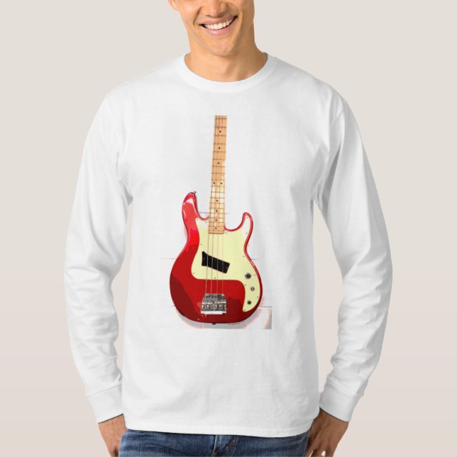 Electric Guitar Style T-Shirt (Front)