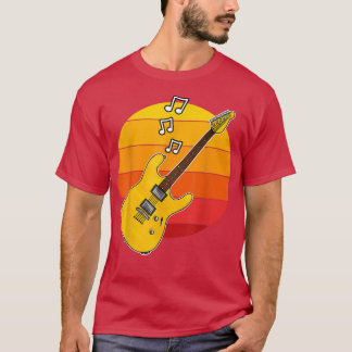 Electric Guitar Summer Festival Guitarist Musician T-Shirt