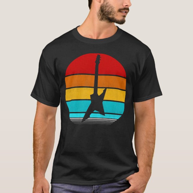 electric guitar T-Shirt (Front)