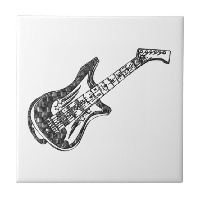 Electric Guitar Tile (Front)