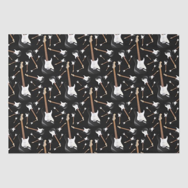 Electric Guitar Tissue Paper (Front)