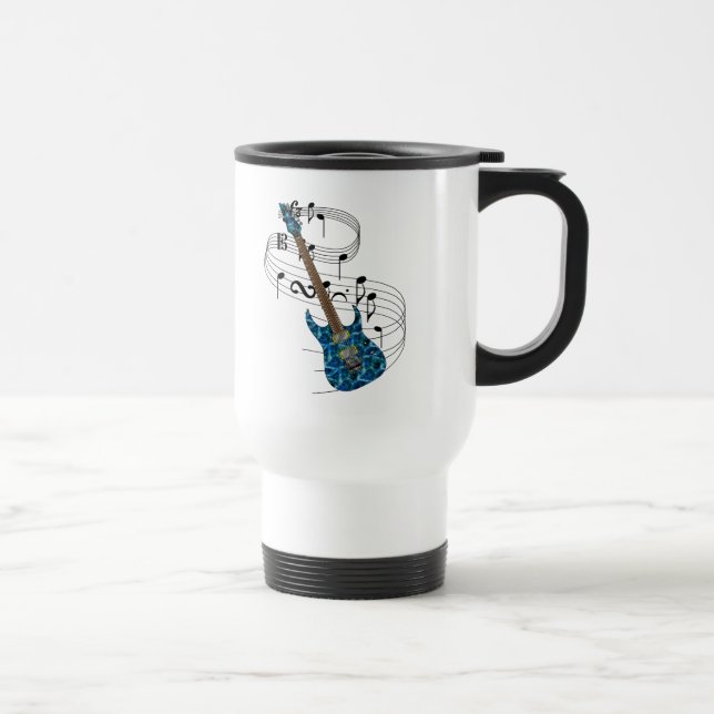 Electric Guitar Travel Mug (Right)