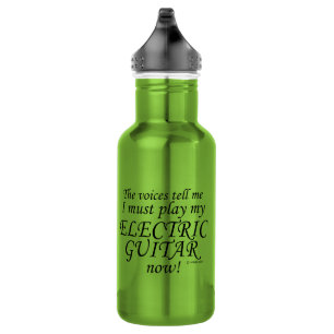 Electric Guitar Voices Say Must Play 532 Ml Water Bottle