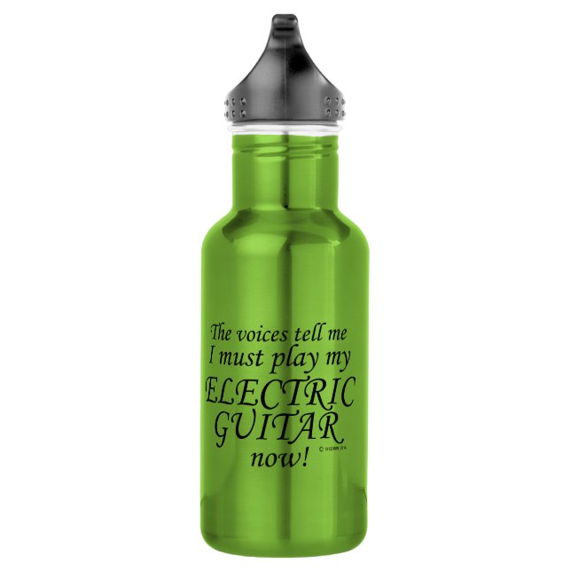 Electric Guitar Voices Say Must Play 532 Ml Water Bottle (Right)