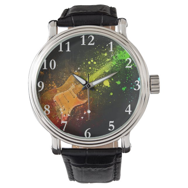 Electric Guitar Watch (Front)