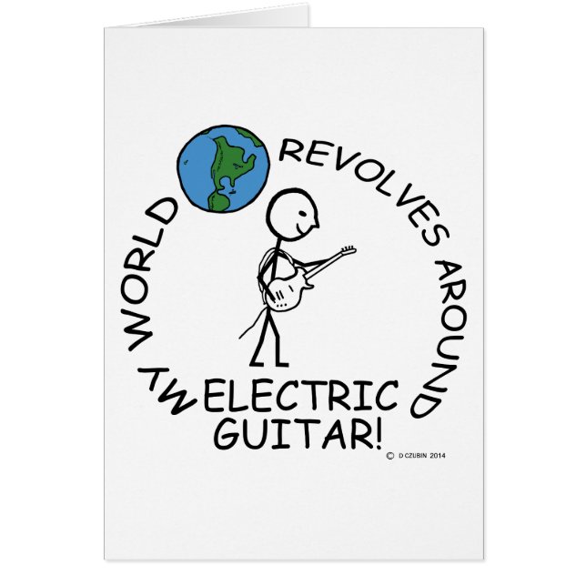 Electric Guitar - World Revolves Around (Front)