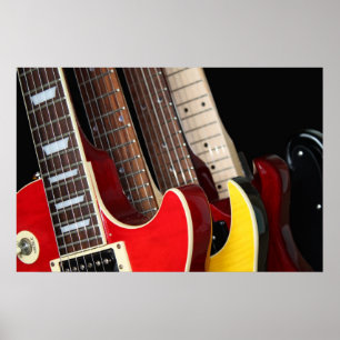 Electric Guitars Poster