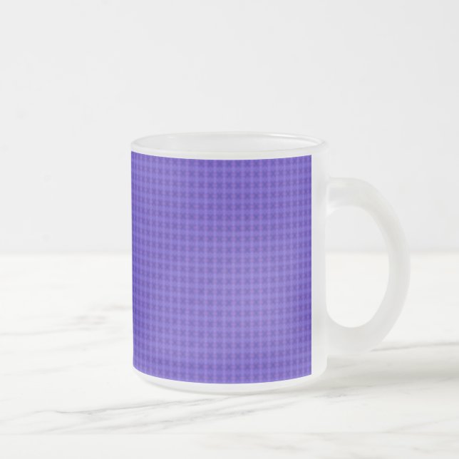 Electric Indigo Squares Coffee Mug (Right)