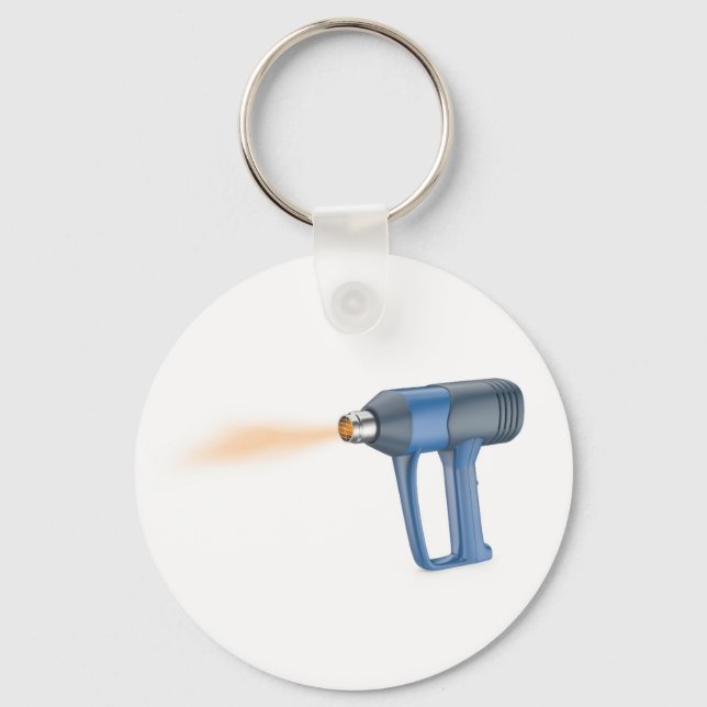 Electric industrial heat gun key ring (Front)