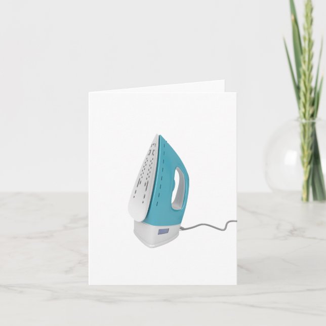 Electric Iron Note Cards (Front)