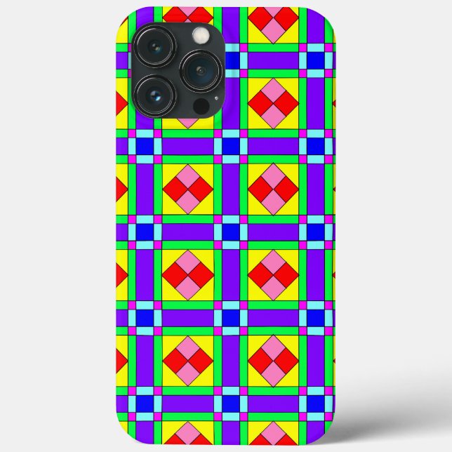 Electric Kaleidoscope Case-Mate iPhone Case (Back)