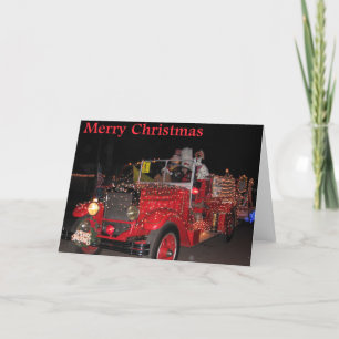 Electric Light Parade Christmas Card